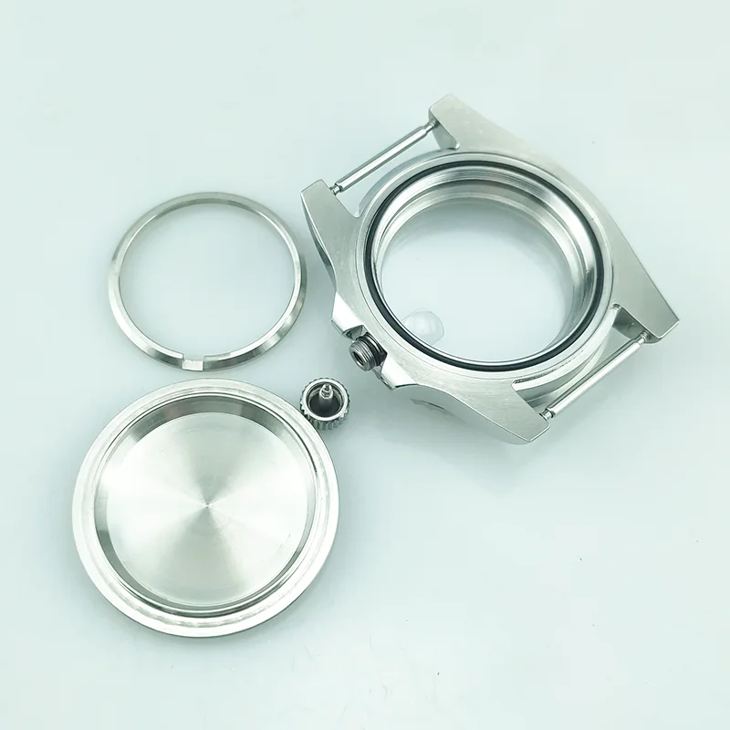 HQ 10ATM 40mm Watch Case Fashion Blue/Silver Ceramic Bezel Set For eta2836 Miyota8215 Movement Sapphire Crystal
HQ 10ATM 40mm Watch Case Fashion Blue/Silver Ceramic Bezel Set For eta2836 Miyota8215 Movement Sapphire Crystal