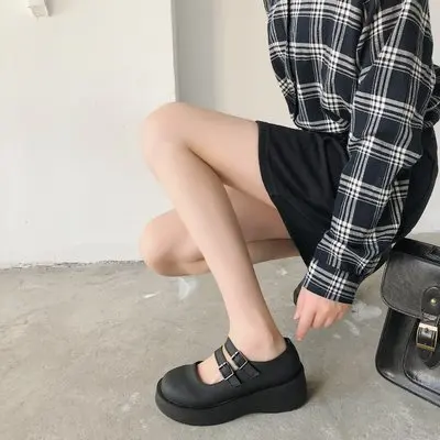 2021 autumn new Japanese British style college casual platform large size flat shoes women
2021 autumn new Japanese British style college casual platform large size flat shoes women