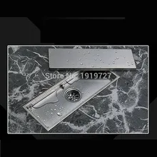 Vidric New Arrival Wholesale 304# Stainless Steel Tile in Hand Made Smart Tile Insert Shower Floor Channel Waste Grate Drain 300