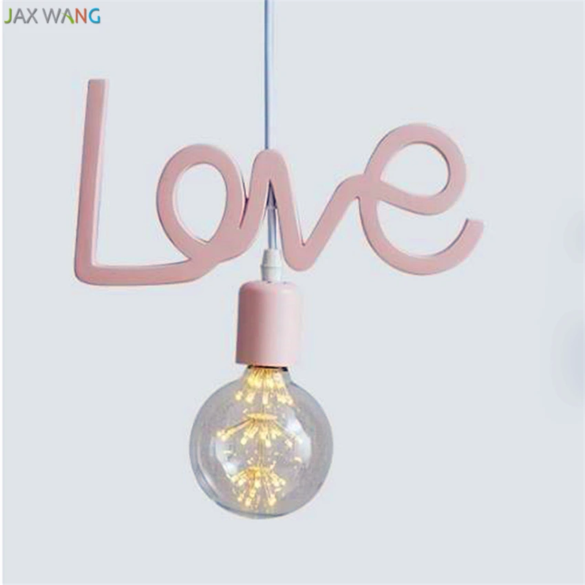 Modern Lovely Romantic Pendant Lights Personalized Creative Pendant Lamp Children Princess Room Balcony Hanging Light Fixtures
Modern Lovely Romantic Pendant Lights Personalized Creative Pendant Lamp Children Princess Room Balcony Hanging Light Fixtures