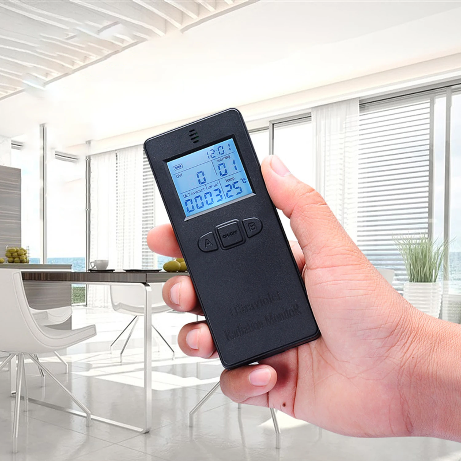 Portable Digital UV Ultraviolet Radiation Detector UV UVI Meter Radiometer Tester with Time and Temperature Display Radiometer
Portable Digital UV Ultraviolet Radiation Detector UV UVI Meter Radiometer Tester with Time and Temperature Display Radiometer
