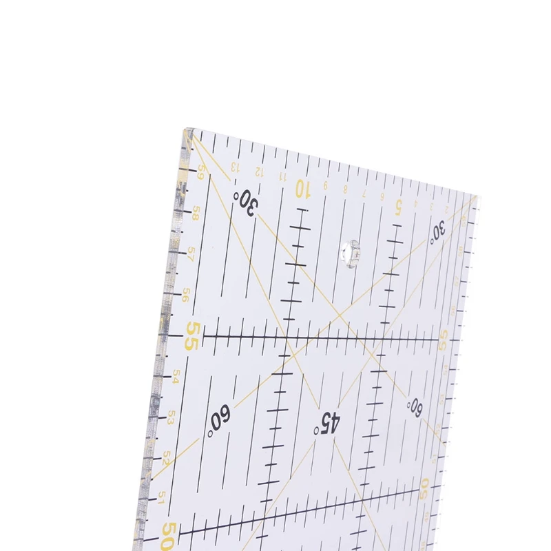 30/45/60cm Quilting Sewing Patchwork Ruler Cutting Tool Thick Transparent DIY P82D
30/45/60cm Quilting Sewing Patchwork Ruler Cutting Tool Thick Transparent DIY P82D