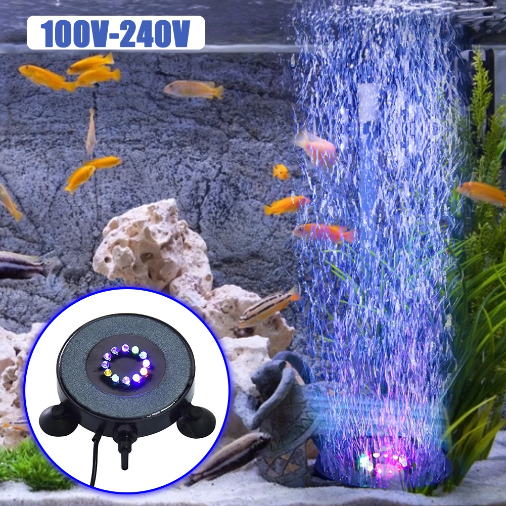 Underwater RGB Fish Tank Air Curtain Bubble Light 6 Color Changing LED Submersible Aquarium Decorate Light EU/US/UK Plug
Underwater RGB Fish Tank Air Curtain Bubble Light 6 Color Changing LED Submersible Aquarium Decorate Light EU/US/UK Plug