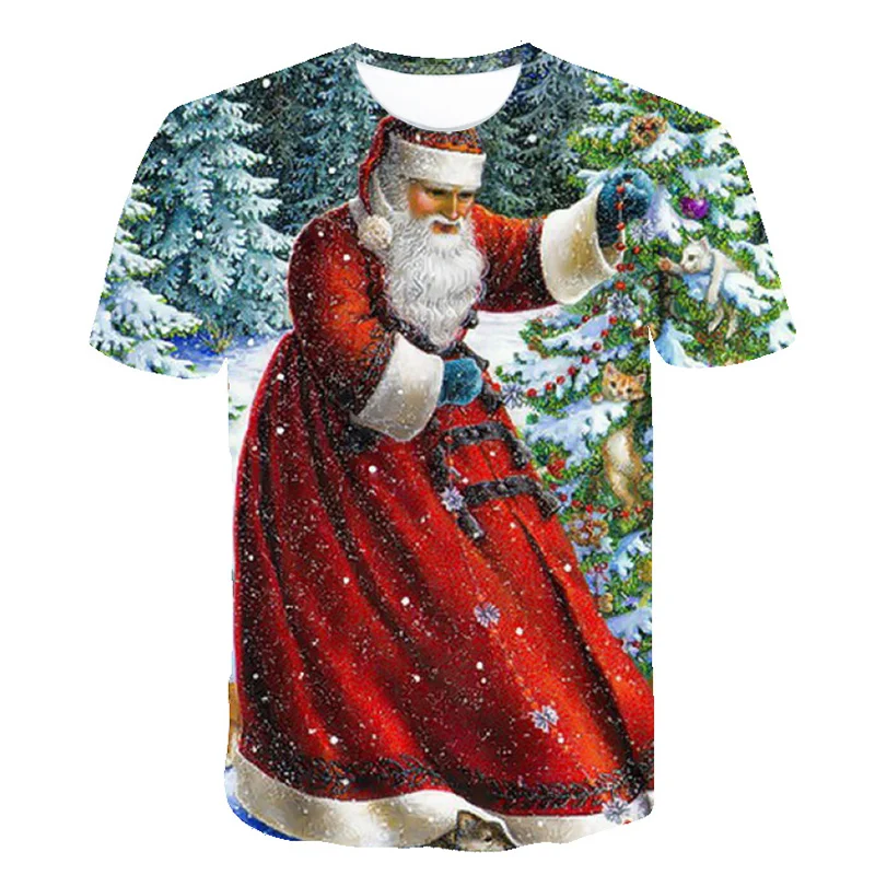 New Christmas Tshirt Kids Funny Anime Clothes T Shirts Santa Claus 3d T Shirt Boys Christmas Shirt Party Happy Children Clothing
New Christmas Tshirt Kids Funny Anime Clothes T Shirts Santa Claus 3d T Shirt Boys Christmas Shirt Party Happy Children Clothing