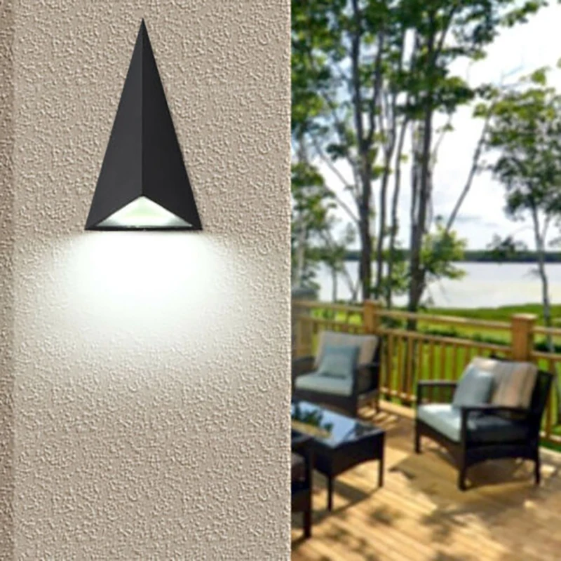 9W LED Outdoor Wall Light Fixture Outdoor Waterproof Lamp Triple-Cornered Courtyard Aisle Wall Light Garden Balcony
9W LED Outdoor Wall Light Fixture Outdoor Waterproof Lamp Triple-Cornered Courtyard Aisle Wall Light Garden Balcony