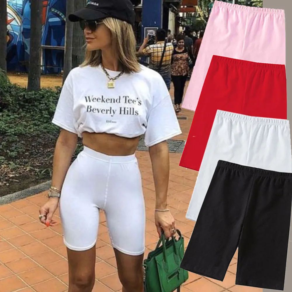 Shorts Women Thin Fitness Casual High Waist Fashion Biker Shorts Summer Slim Knee-Length Bottoms Black Cycling Shorts Streetwear
Shorts Women Thin Fitness Casual High Waist Fashion Biker Shorts Summer Slim Knee-Length Bottoms Black Cycling Shorts Streetwear