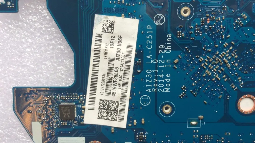 KEFU For Lenovo S21E S21E-20 AIZ30 LA-C251P Laptop Motherboard Tablet Motherboard CPU N2840 2G SSD 32G 100% Test OK
KEFU For Lenovo S21E S21E-20 AIZ30 LA-C251P Laptop Motherboard Tablet Motherboard CPU N2840 2G SSD 32G 100% Test OK