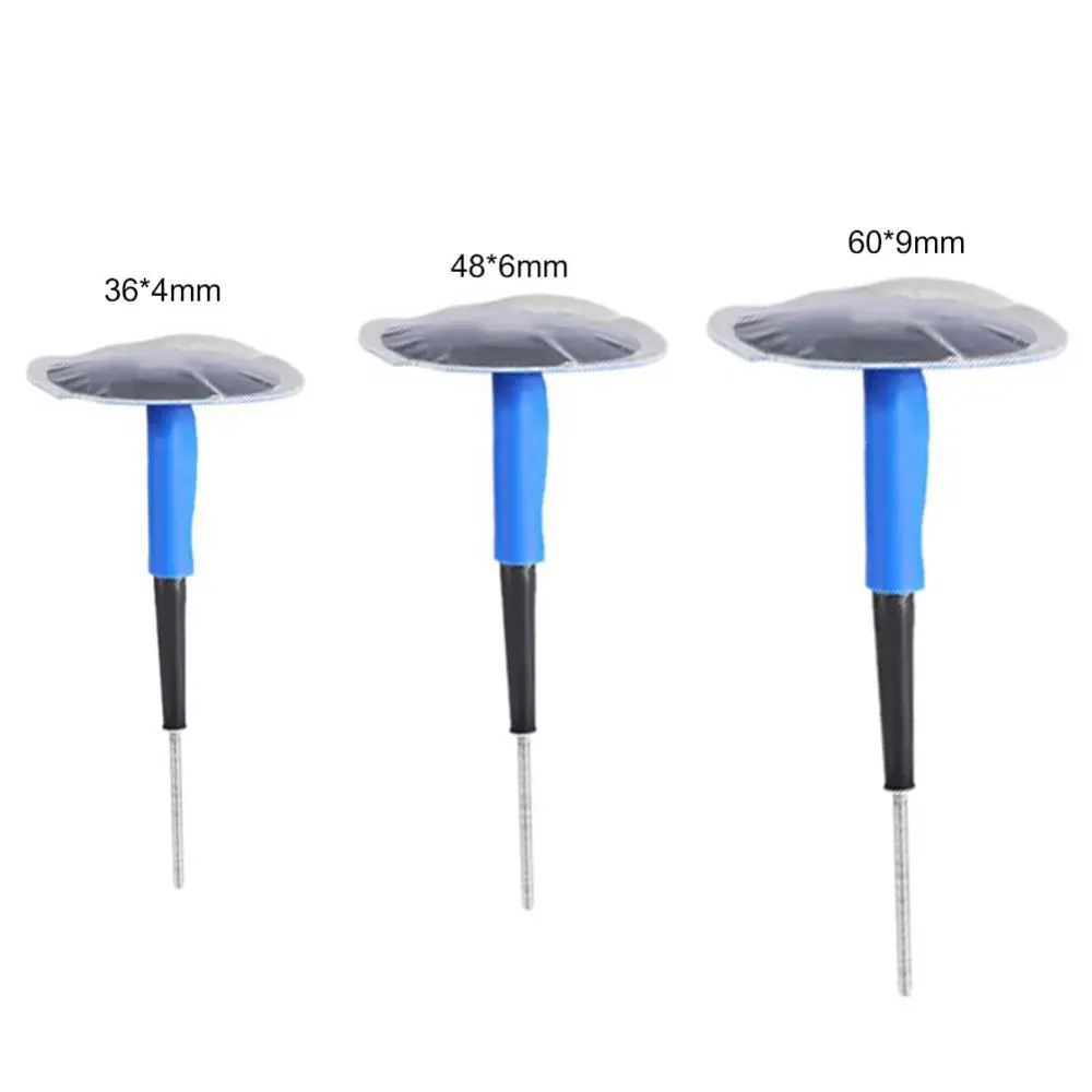 24pcs Tyre Puncture Repair Tubeless Wired Mushroom Plug Patch Kit 4mm/6mm/9mm for Car Motorcycle Truck Car Universal Tools
24pcs Tyre Puncture Repair Tubeless Wired Mushroom Plug Patch Kit 4mm/6mm/9mm for Car Motorcycle Truck Car Universal Tools