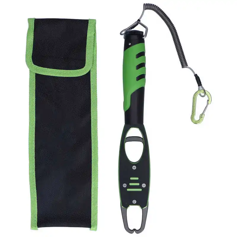 Fish Gripper with Soft Rubber Handle Aluminium Fishing Lip Grips Portable Fish Gripper with Rubber Handle Fishing Controller
Fish Gripper with Soft Rubber Handle Aluminium Fishing Lip Grips Portable Fish Gripper with Rubber Handle Fishing Controller