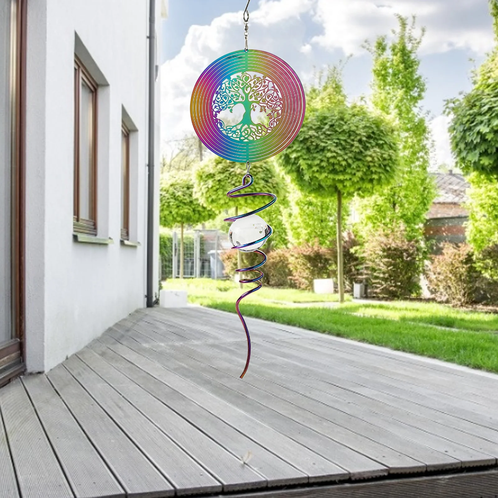 Kinetic 3D Wind Spinner Garden Tree of Life Wind Spinner Decorate Your Garden weather-resistant galvanized steel Easy to Hang
Kinetic 3D Wind Spinner Garden Tree of Life Wind Spinner Decorate Your Garden weather-resistant galvanized steel Easy to Hang