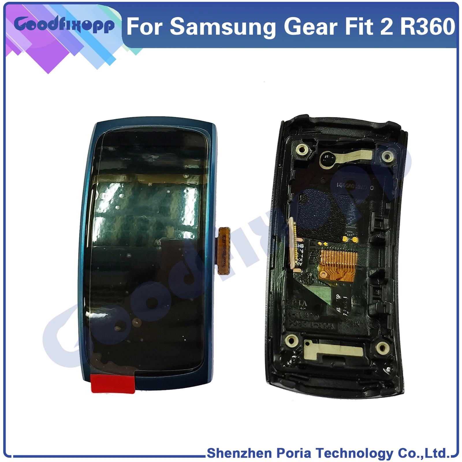 Original Screen For Samsung Gear Fit 2 SM-R360 R360 GH97-19001 Watch LCD Display Touch Screen Digitizer Assembly With Frame
Original Screen For Samsung Gear Fit 2 SM-R360 R360 GH97-19001 Watch LCD Display Touch Screen Digitizer Assembly With Frame