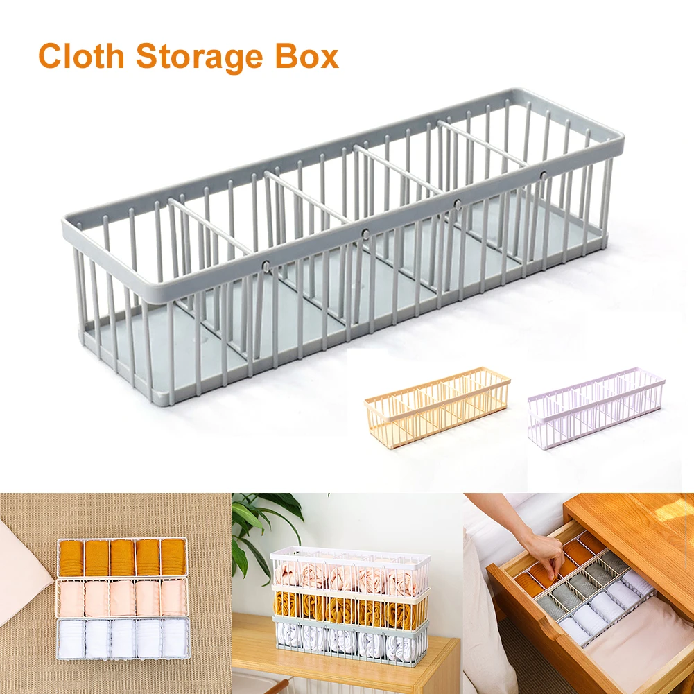 New Socks Underwear Drawer Organizer with 5 Grids Divider Storage Bin for Drawer Cabinet Closet Table Dropship Fast delivery
New Socks Underwear Drawer Organizer with 5 Grids Divider Storage Bin for Drawer Cabinet Closet Table Dropship Fast delivery