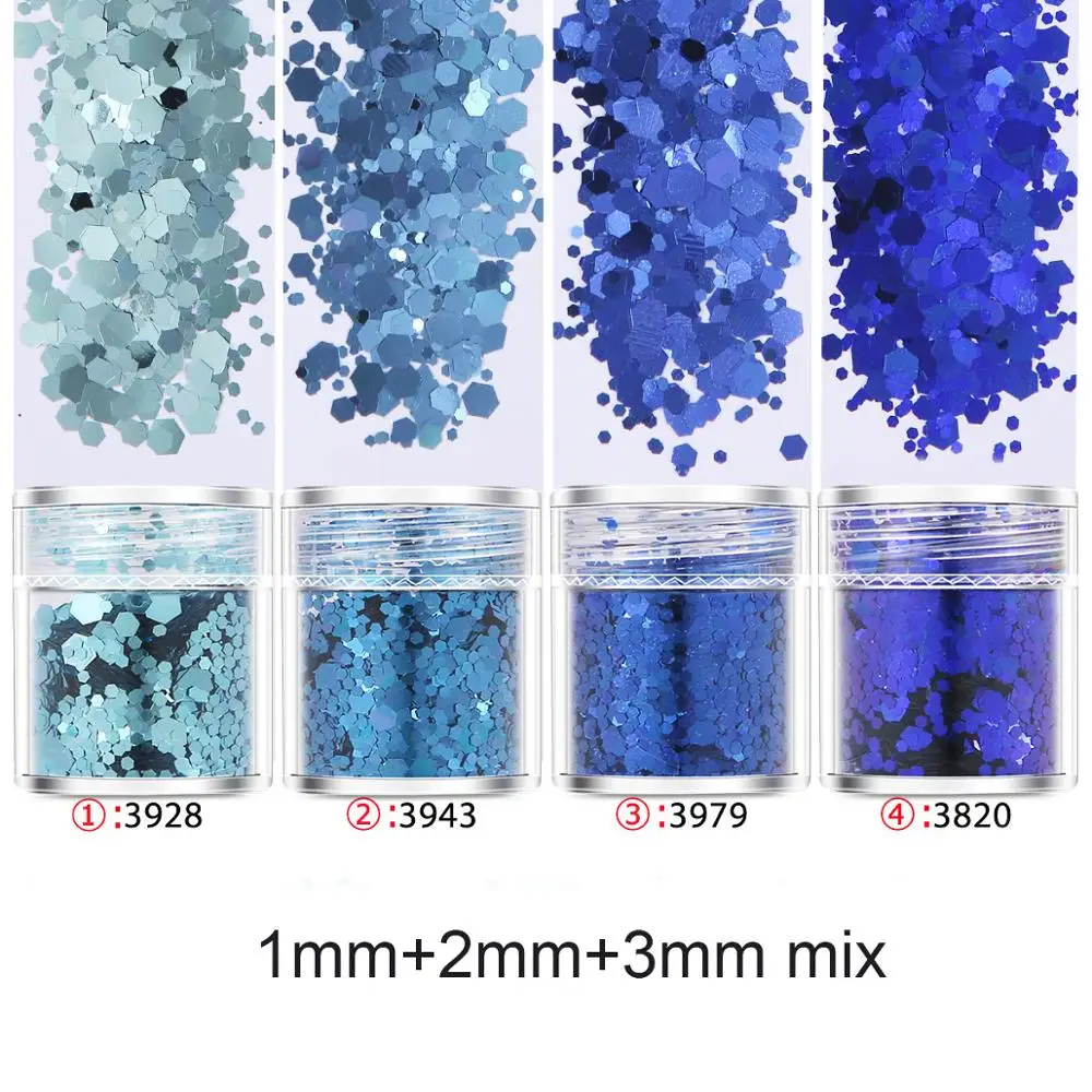 4pots Royal blue 1-3mm Mix UV Epoxy Resin Mold Filling Decroation Loose Sequins Nail art Diy Resin Crafts Jewelry Tool Pigment
4pots Royal blue 1-3mm Mix UV Epoxy Resin Mold Filling Decroation Loose Sequins Nail art Diy Resin Crafts Jewelry Tool Pigment