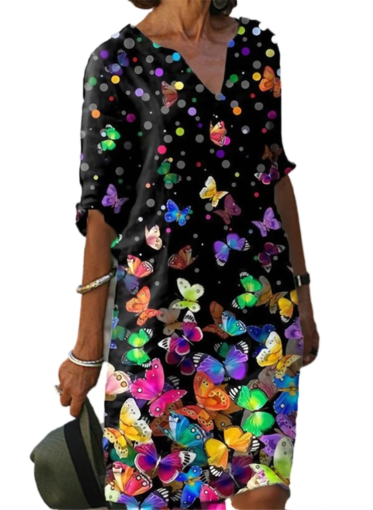 FE Fashion Casual Dress Plus Size V-Neck Dress All-Match Base Dress Spliced Bohemian Style Short Sleeve Summer Vestidos
FE Fashion Casual Dress Plus Size V-Neck Dress All-Match Base Dress Spliced Bohemian Style Short Sleeve Summer Vestidos