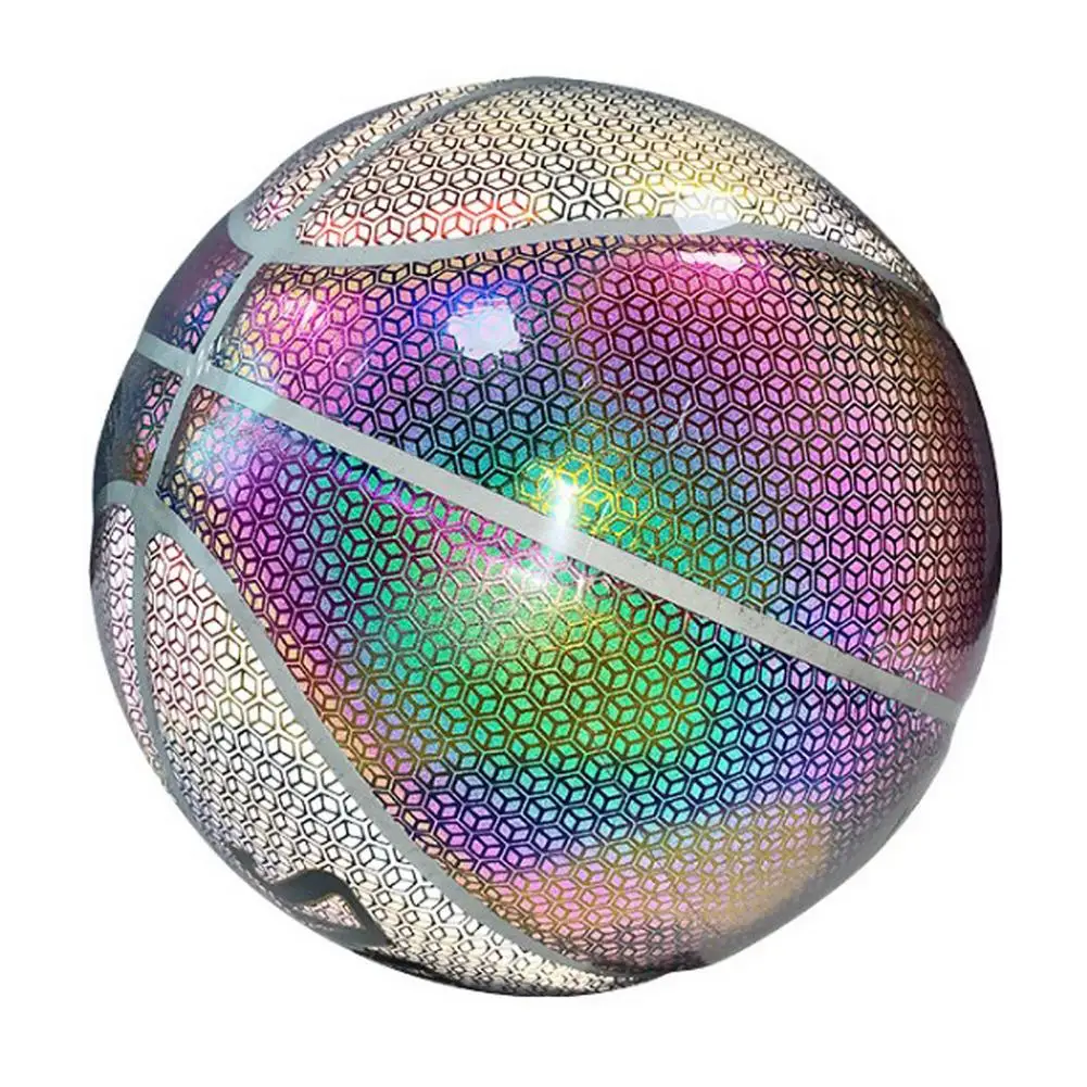 Glow In The Dark Basketball Reflective Outdoor Basketball - Official Size 7 Holographic Glowing Basketball For 12 Year Old Boy -
Glow In The Dark Basketball Reflective Outdoor Basketball - Official Size 7 Holographic Glowing Basketball For 12 Year Old Boy -