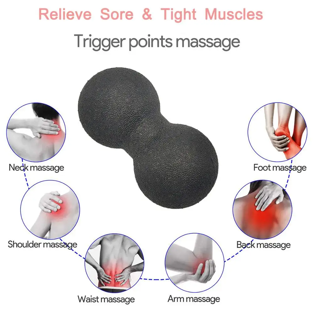 EPP Massage Ball Double Lacrosse Ball Massage Roller For Thoracic Spine Upper Back, Neck
EPP Massage Ball Double Lacrosse Ball Massage Roller For Thoracic Spine Upper Back, Neck