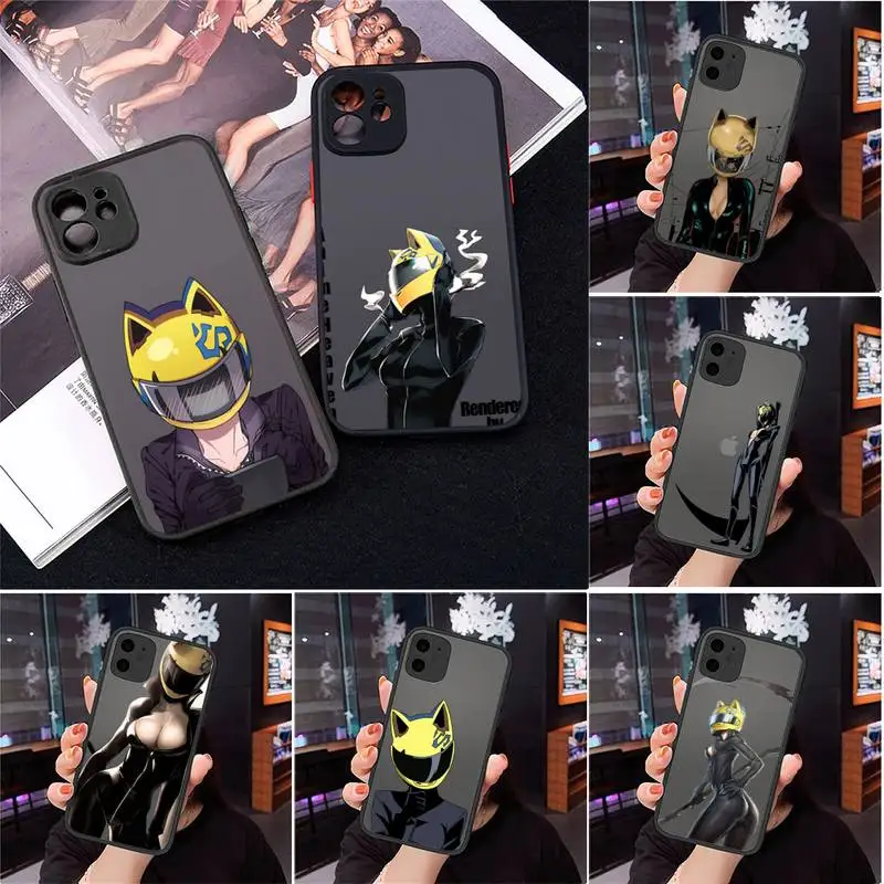 Anime DuRaRaRa Phone Case For iPhone 13 12 11 Mini Pro XR XS Max 7 8 Plus X Matte transparent Back Cover
Anime DuRaRaRa Phone Case For iPhone 13 12 11 Mini Pro XR XS Max 7 8 Plus X Matte transparent Back Cover