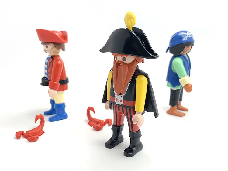 German Playmobil Pirates Dolls Cartoon Action Figures PVC DIY Toys for Children Kids Home Gifts
German Playmobil Pirates Dolls Cartoon Action Figures PVC DIY Toys for Children Kids Home Gifts