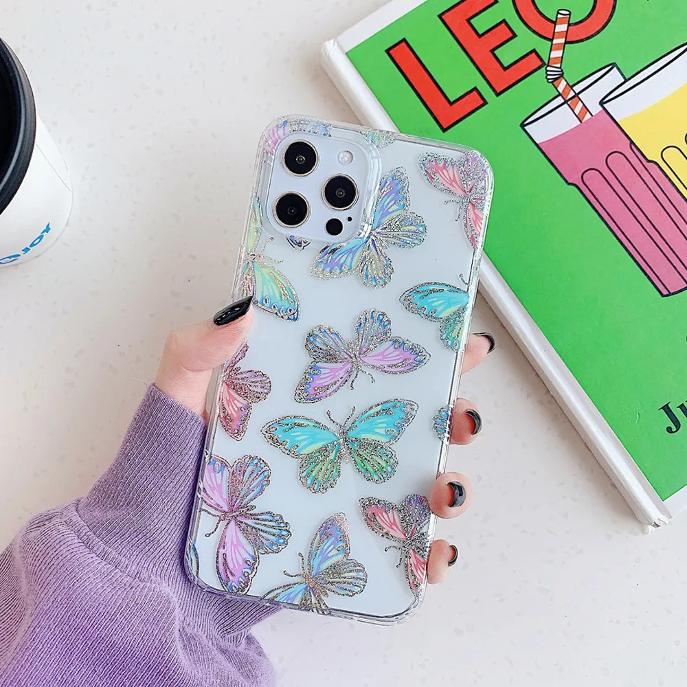 Роскошный чехол для телефона с бабочкой для iPhone 11 12 Mini Pro Max XS X XR 7 8 Plus SE 2020 прозрачные Противоударные Защитные Чехлы Чехол
Роскошный чехол для телефона с бабочкой для iPhone 11 12 Mini Pro Max XS X XR 7 8 Plus SE 2020 прозрачные Противоударные Защитные Чехлы Чехол