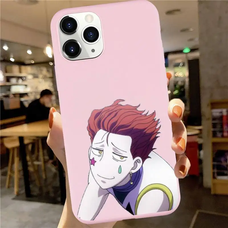 Hisoka Anime Hunter X hunter Phone Case Candy Color for iPhone 6 7 8 11 12 s mini pro X XS XR MAX Plus
Hisoka Anime Hunter X hunter Phone Case Candy Color for iPhone 6 7 8 11 12 s mini pro X XS XR MAX Plus