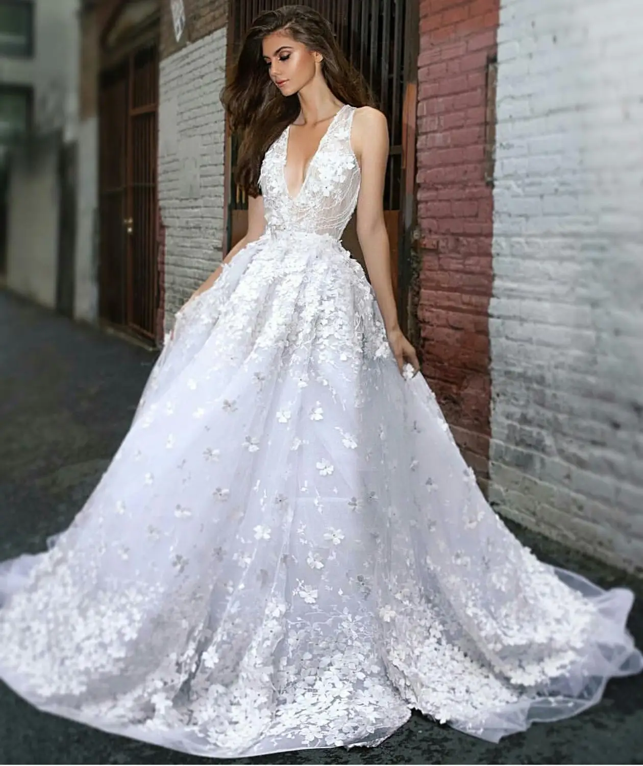 Элегантный 2020 ТРАПЕЦИЕВИДНОЕ Свадебное платье Кружева Аппликация Vestido De Noiva размера плюс свадебное платье es свадебные платья
Элегантный 2020 ТРАПЕЦИЕВИДНОЕ Свадебное платье Кружева Аппликация Vestido De Noiva размера плюс свадебное платье es свадебные платья