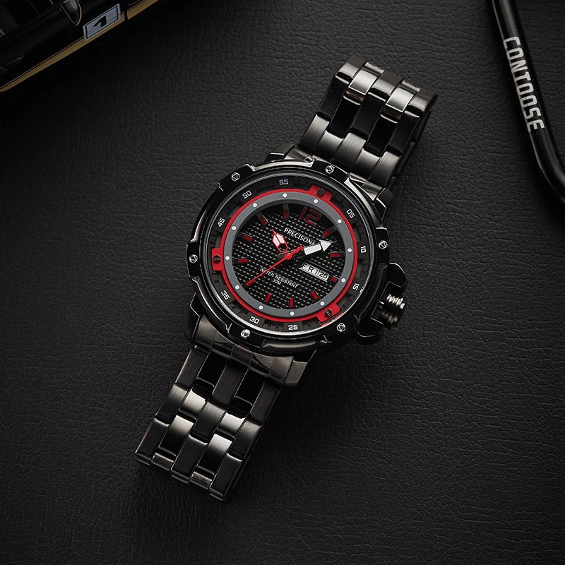 New Fashion Mens Watches Top Brand Luxury Big Dial Military Quartz Watch Leather Steel Waterproof Sport Chronograph Watch Men
New Fashion Mens Watches Top Brand Luxury Big Dial Military Quartz Watch Leather Steel Waterproof Sport Chronograph Watch Men