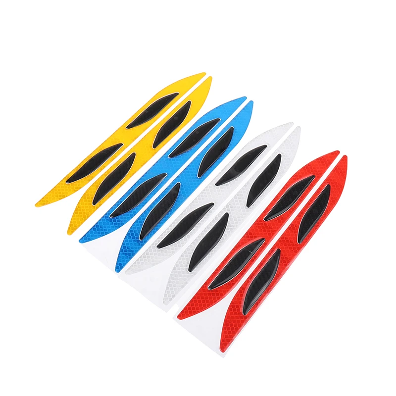 2Pc 3D Car Reflective Tail Anti-Collision Strips Carbon Fiber Bumper Strips Safety Warning Tape Secure Reflector Stickers Decor
2Pc 3D Car Reflective Tail Anti-Collision Strips Carbon Fiber Bumper Strips Safety Warning Tape Secure Reflector Stickers Decor
