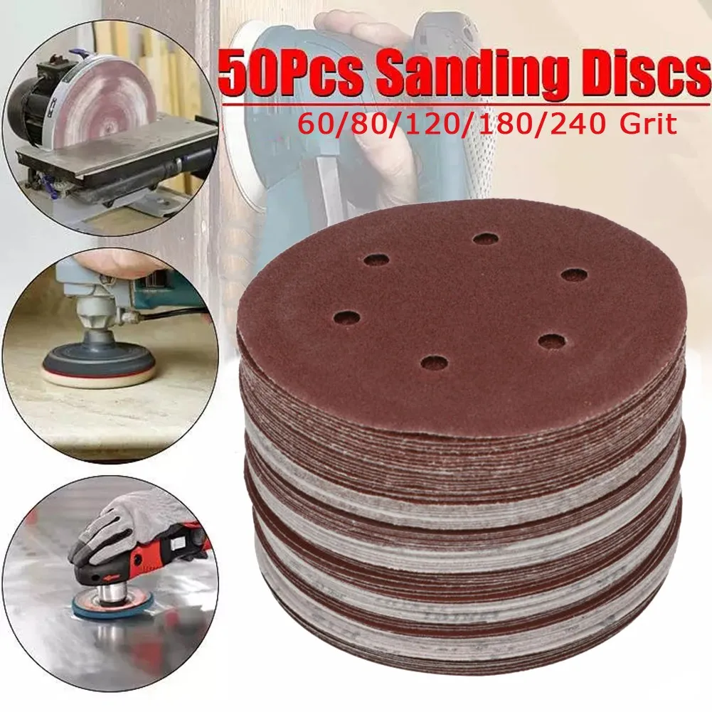 50pcs 6" 150mm Sandpaper Aluminium Oxide 6- Hole Sanding Discs Hook&Loop Grit 60 80 120 180 240 Abrasive Tools
50pcs 6" 150mm Sandpaper Aluminium Oxide 6- Hole Sanding Discs Hook&Loop Grit 60 80 120 180 240 Abrasive Tools