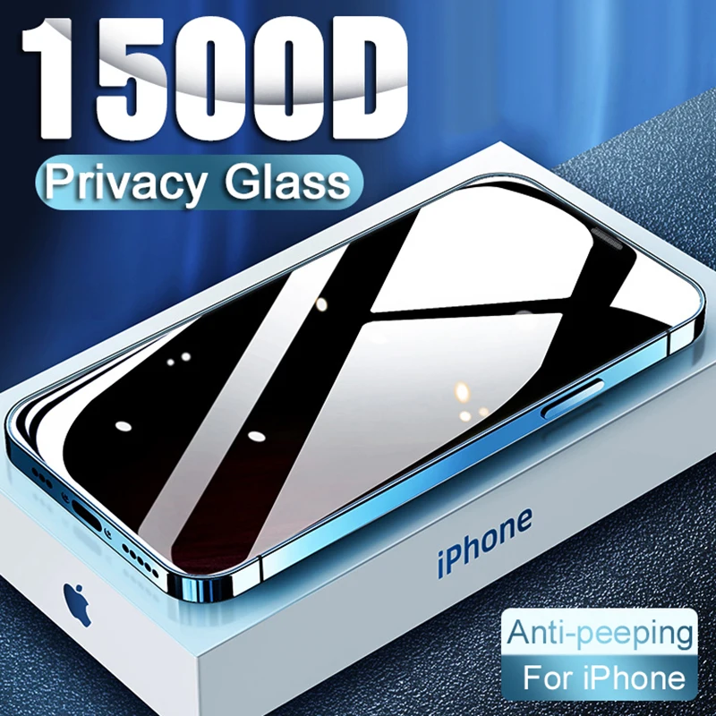 1500D Privacy Protective Glass For iPhone 11 12 13 14 Pro Max Mini XR XS Anti Spy Tempered Glass For iPhone7 SE Screen Protector
1500D Privacy Protective Glass For iPhone 11 12 13 14 Pro Max Mini XR XS Anti Spy Tempered Glass For iPhone7 SE Screen Protector