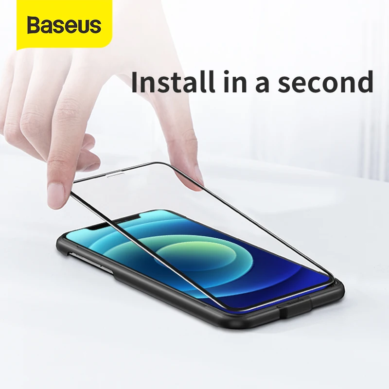 Baseus Tempered Glass For iPhone 12 11 Pro Xs Max X Screen Protector For iPhone Tempered Glass Full Cover Screen Protector Glass
Baseus Tempered Glass For iPhone 12 11 Pro Xs Max X Screen Protector For iPhone Tempered Glass Full Cover Screen Protector Glass