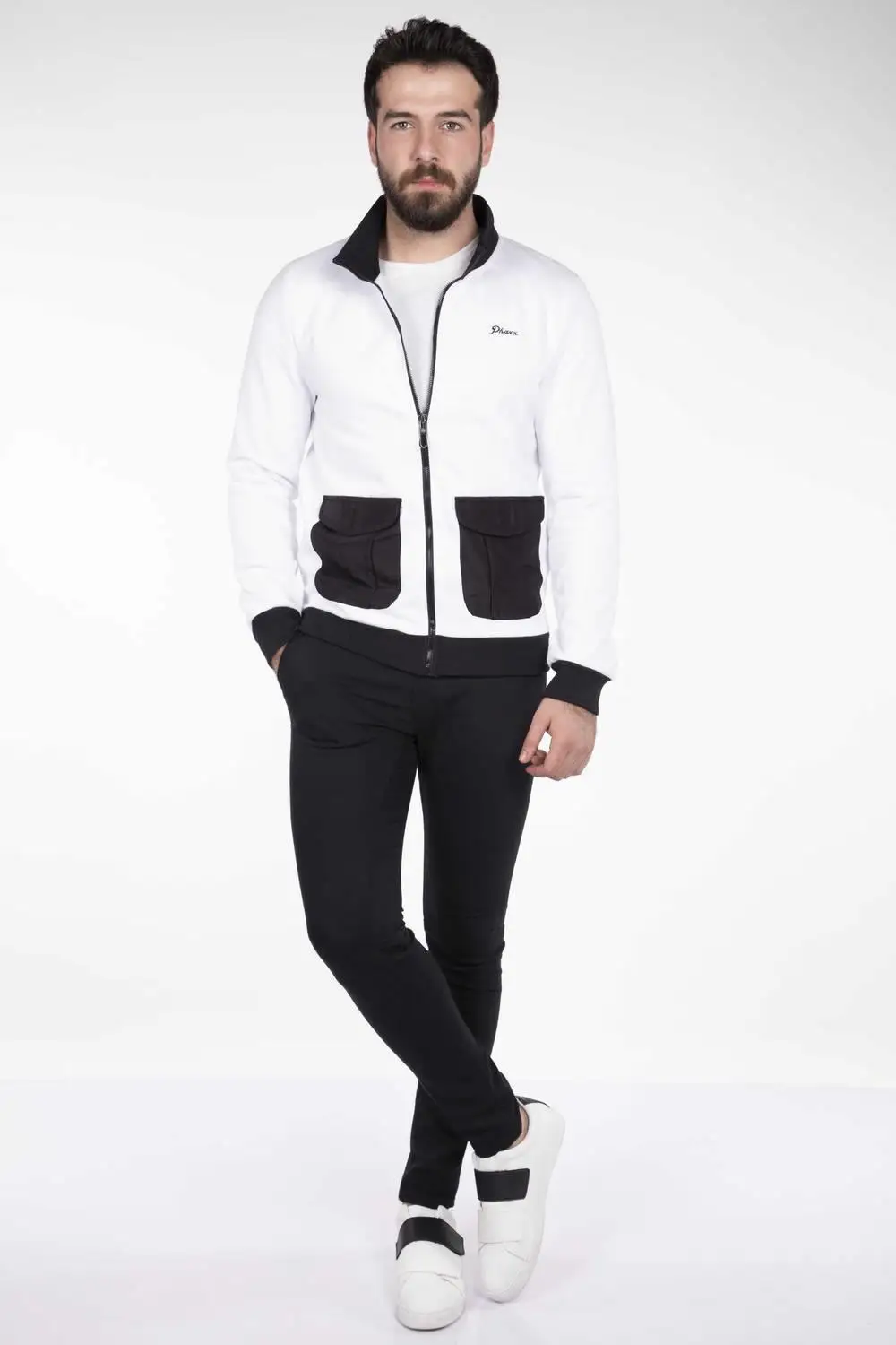 MArkapia Mens Pocket Cardigan 
MArkapia Mens Pocket Cardigan