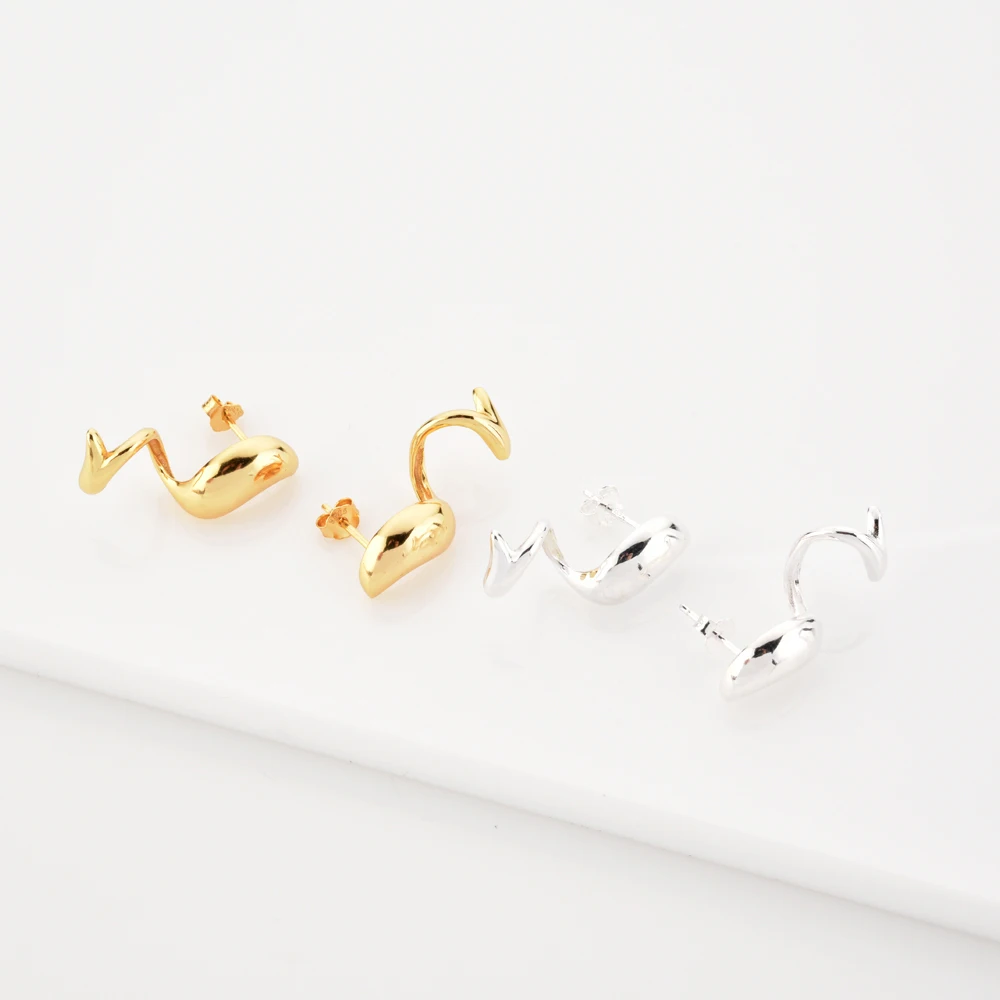Sterling Silver Screw Twist Stud Earring Piercing Clips Pendiente Fine Jewelry Women Luxury Jewels for Party silver 2021 silver
Sterling Silver Screw Twist Stud Earring Piercing Clips Pendiente Fine Jewelry Women Luxury Jewels for Party silver 2021 silver