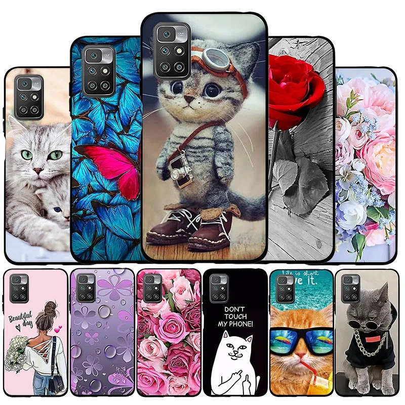 Phone Cases For Xiaomi Redmi 10 Case Silicone Soft TPU Protective Back Cover For Xiomi Redmi 10 Redmi10 Case Cute Cat Bumper Bag
Phone Cases For Xiaomi Redmi 10 Case Silicone Soft TPU Protective Back Cover For Xiomi Redmi 10 Redmi10 Case Cute Cat Bumper Bag