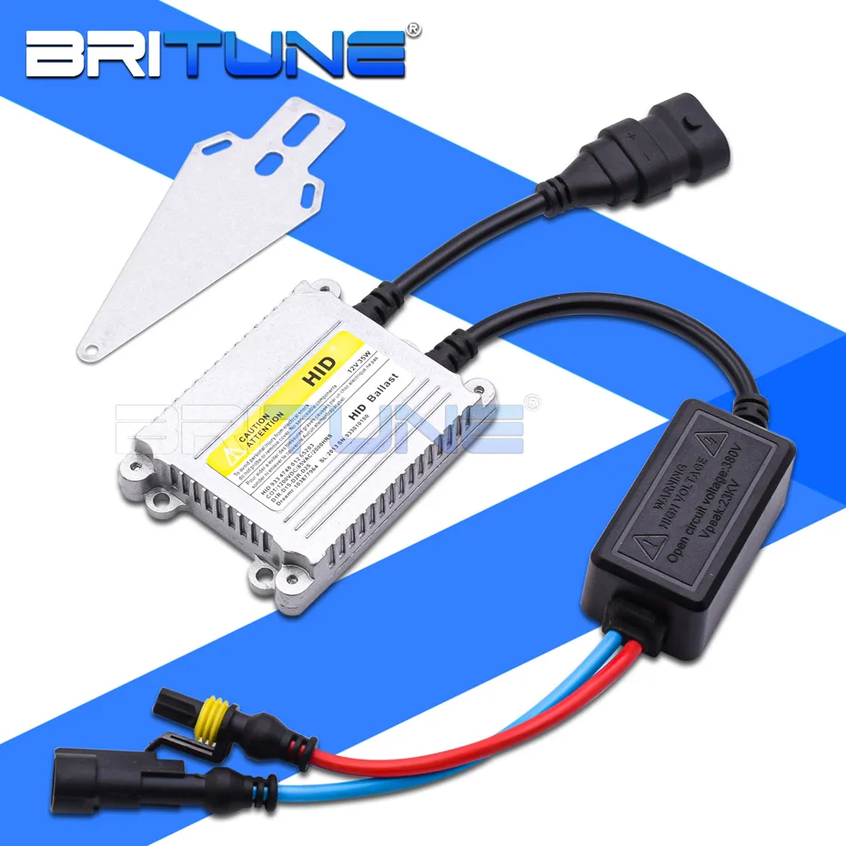 

Britune Xenon Ignition Unit Reactor AC Ballasts For H7 H1 H11 H3 9005 9006 HID Bulbs Car Lights Accessories Tuning DIY 12V 35W