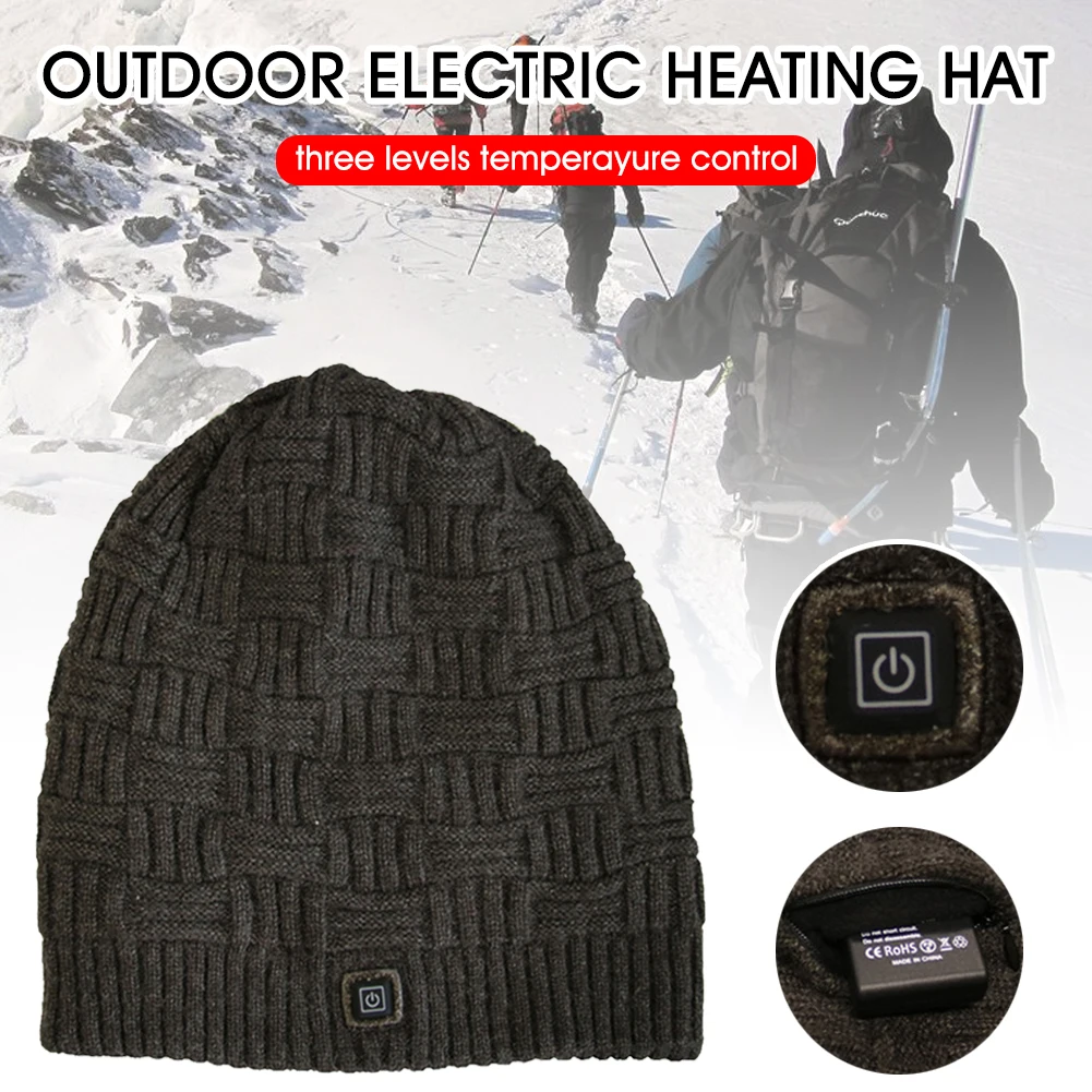 Heated Hat Rechargeable 3-Mode Adjustable Winter Warm Heated Hat Knitting Beanie Cap for Men Women Outdoor Activity Accessories
Heated Hat Rechargeable 3-Mode Adjustable Winter Warm Heated Hat Knitting Beanie Cap for Men Women Outdoor Activity Accessories