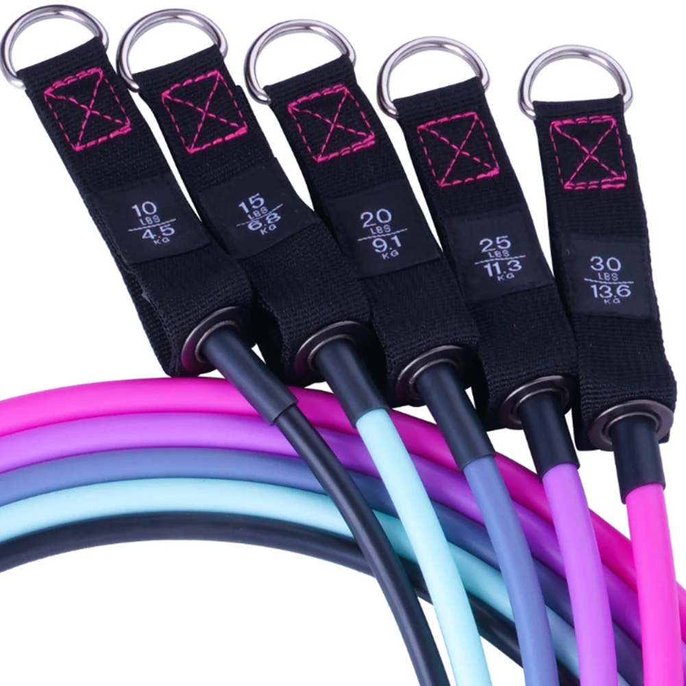 11pcs Resistance Bands Set for Home Workouts Exercise Muscle Training Yoga with Door Anchor Handles Ankle Straps and Carry Bag
11pcs Resistance Bands Set for Home Workouts Exercise Muscle Training Yoga with Door Anchor Handles Ankle Straps and Carry Bag
