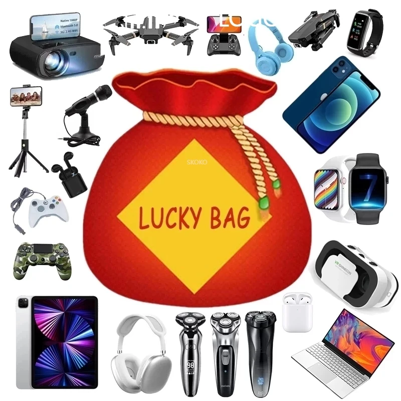 2021 new year christmas Lucky Boxes High Quality surprise gift box collection Most Popular Mystery Boxes Digital Electronic gift
2021 new year christmas Lucky Boxes High Quality surprise gift box collection Most Popular Mystery Boxes Digital Electronic gift