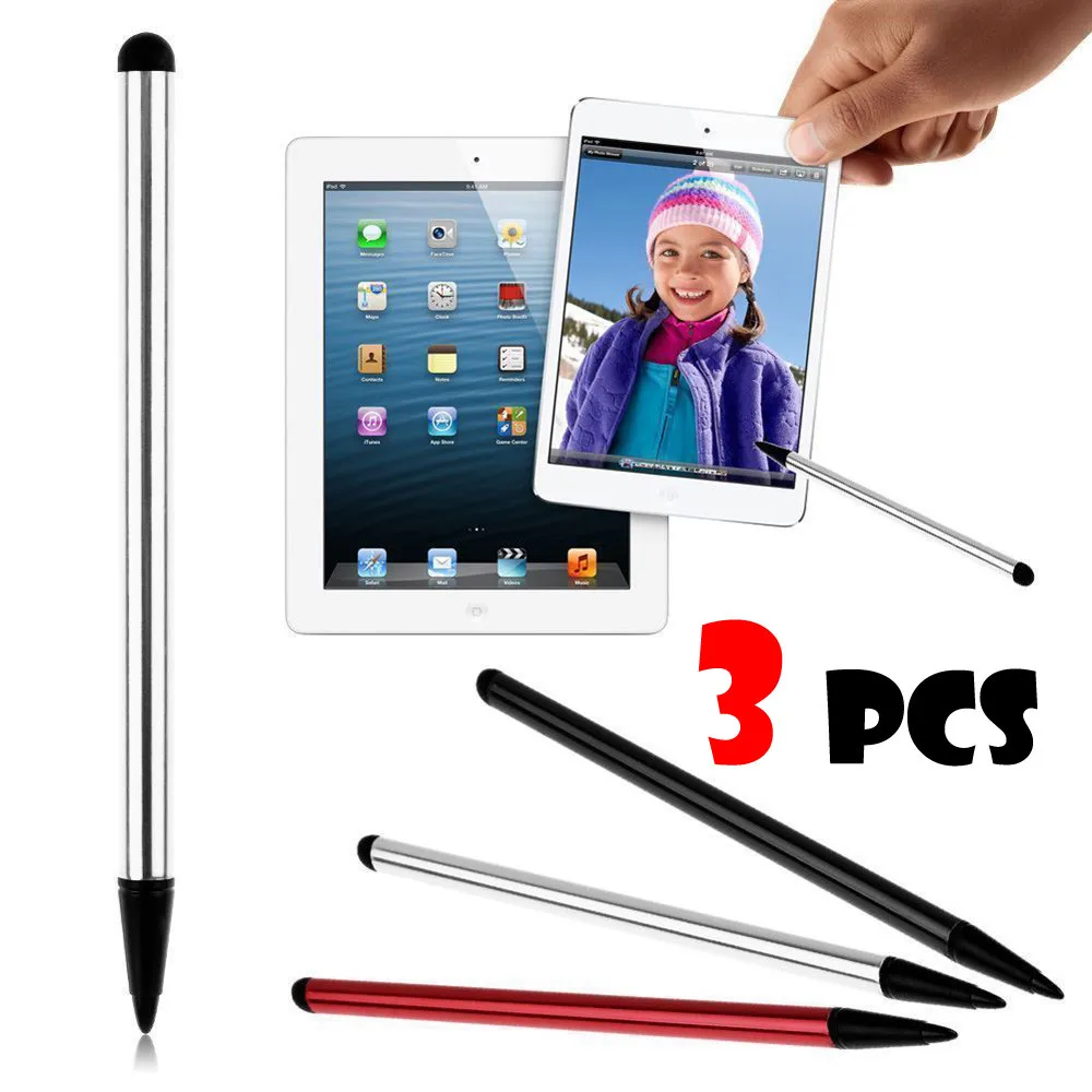 3pc Capacitive Pen Touch Screen Stylus Pencil For Iphone/samsung/ipad Tablet Multifunction Touchscreen Pen Mobile Phone Stylus
3pc Capacitive Pen Touch Screen Stylus Pencil For Iphone/samsung/ipad Tablet Multifunction Touchscreen Pen Mobile Phone Stylus
