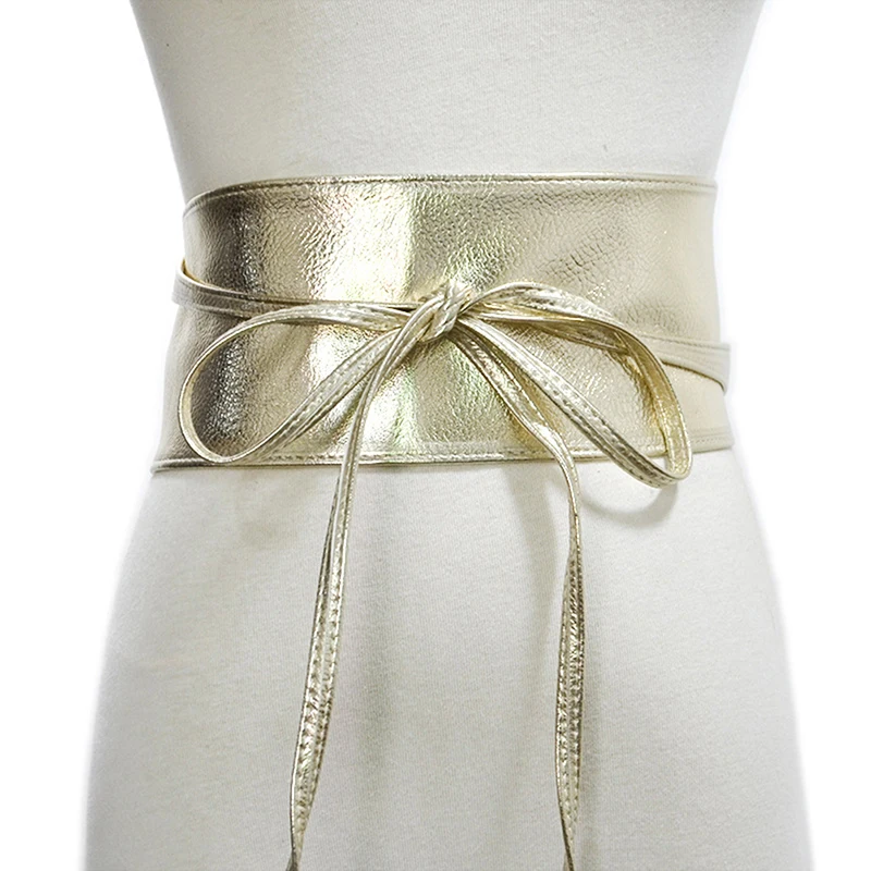 Colorful Female Belt Soft Leather Wide Self Bow Knot Tie Wrap Waist Band Dress Belt For Women Decoration Gift
Colorful Female Belt Soft Leather Wide Self Bow Knot Tie Wrap Waist Band Dress Belt For Women Decoration Gift