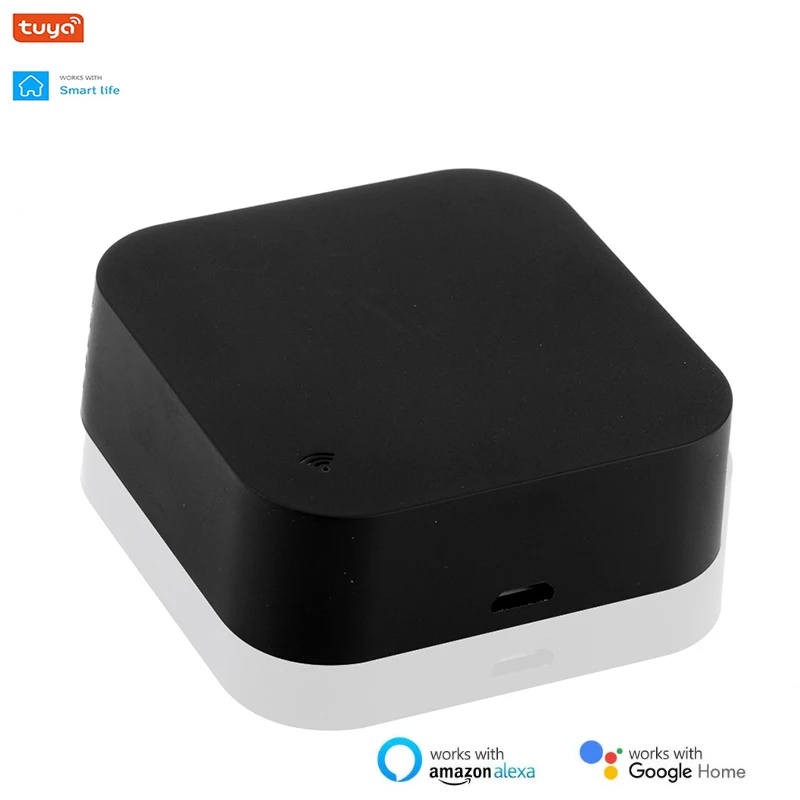 Tuya Smart WiFi Infrared Remote Controller Temperature Humidity Detector Smart Home Voice Control Works With Alexa/Google Home
Tuya Smart WiFi Infrared Remote Controller Temperature Humidity Detector Smart Home Voice Control Works With Alexa/Google Home