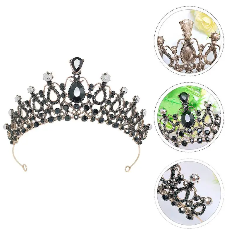 1pc Bride Crown Headdress Hair Decor Crown Headdress for Cosplay Wedding Lady Party
1pc Bride Crown Headdress Hair Decor Crown Headdress for Cosplay Wedding Lady Party