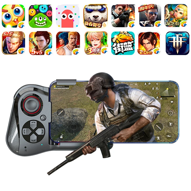Для MOCUTE 059 с помощью одной руки Беспроводной Bluetooth геймпад для IOS и Android телефон PUBG