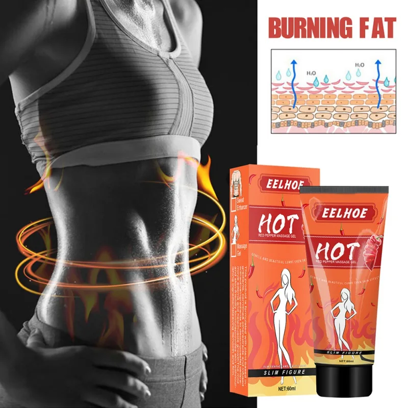 Hot Red Pepper Slim Cream Thin Fat Burning Weight Loss Cream Body Shaping Legs Slimming Weight Massage Gel 60ml New
Hot Red Pepper Slim Cream Thin Fat Burning Weight Loss Cream Body Shaping Legs Slimming Weight Massage Gel 60ml New