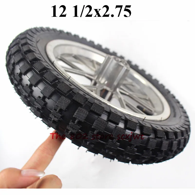 12 1/2 X 2.75 Front or Rear Wheel Assembly 12 1/2X2.75 Tire for Razor Dirt Bike Rocket MX350 MX400 Mini Dirtbike
12 1/2 X 2.75 Front or Rear Wheel Assembly 12 1/2X2.75 Tire for Razor Dirt Bike Rocket MX350 MX400 Mini Dirtbike