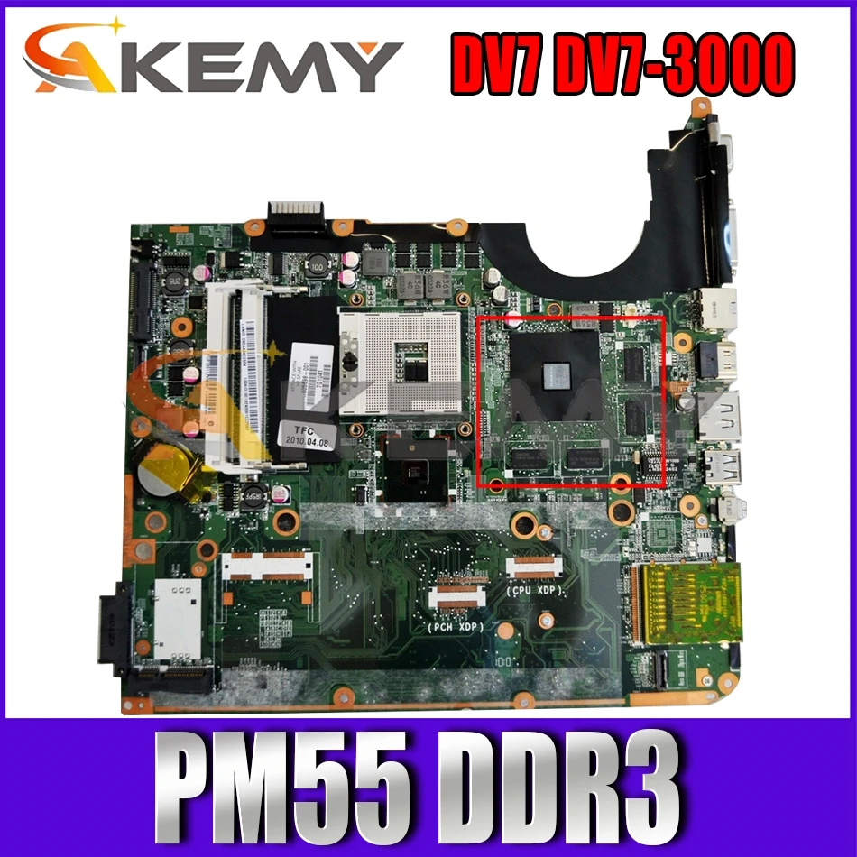 Материнская плата 575477-001 580972-001 для ноутбука HP Pavillion DV7 DV7-3000, DA0UP6MB6E0 PM55 N10P-GE-A2 DDR3 Материнская плата для ноутбука
Материнская плата 575477-001 580972-001 для ноутбука HP Pavillion DV7 DV7-3000, DA0UP6MB6E0 PM55 N10P-GE-A2 DDR3 Материнская плата для ноутбука