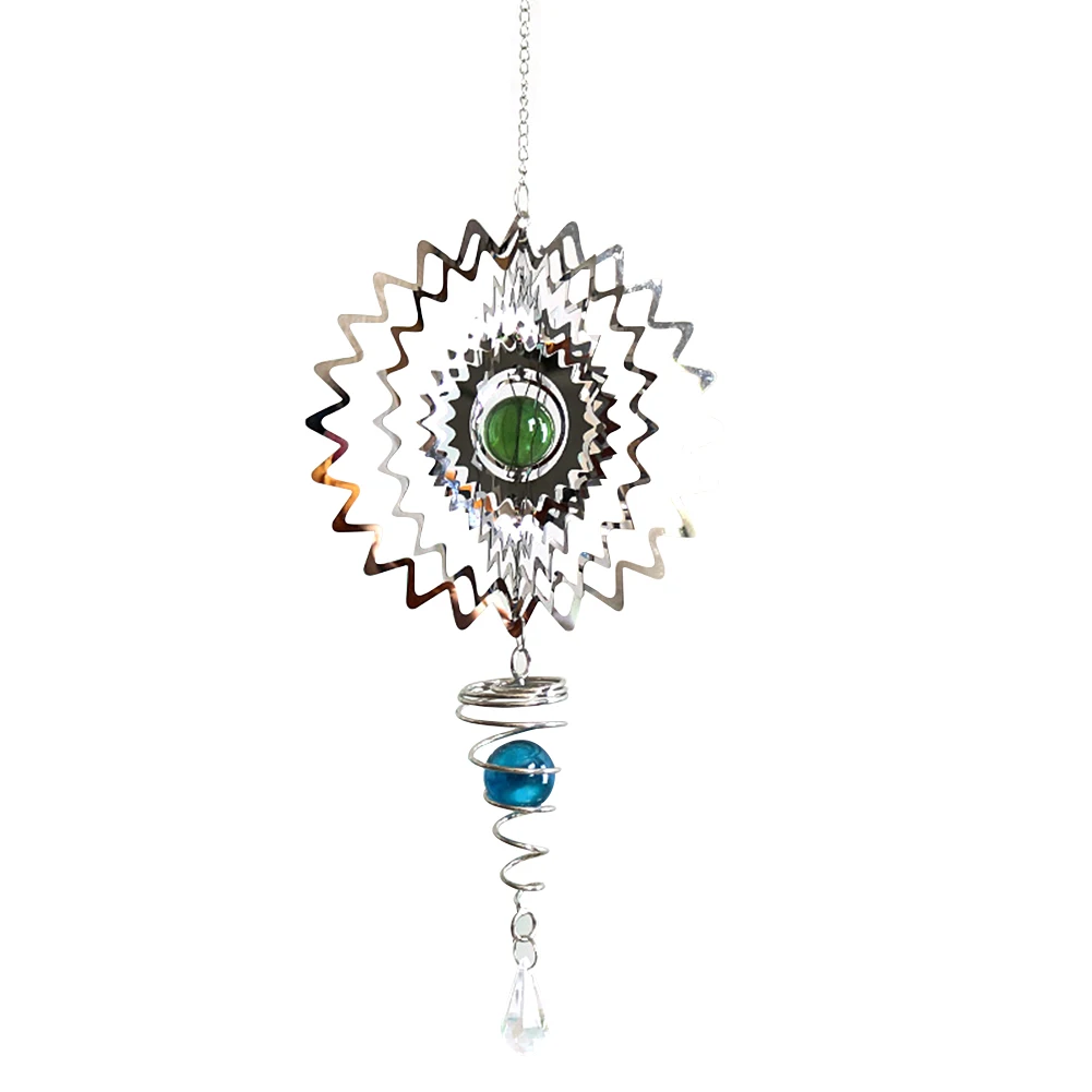 Rotating Wind chimes 3D Metal Wall Hanging Wind Spinner Interior Home Garden Yard Decoration Pendant Windchimes Stainless Steel
Rotating Wind chimes 3D Metal Wall Hanging Wind Spinner Interior Home Garden Yard Decoration Pendant Windchimes Stainless Steel