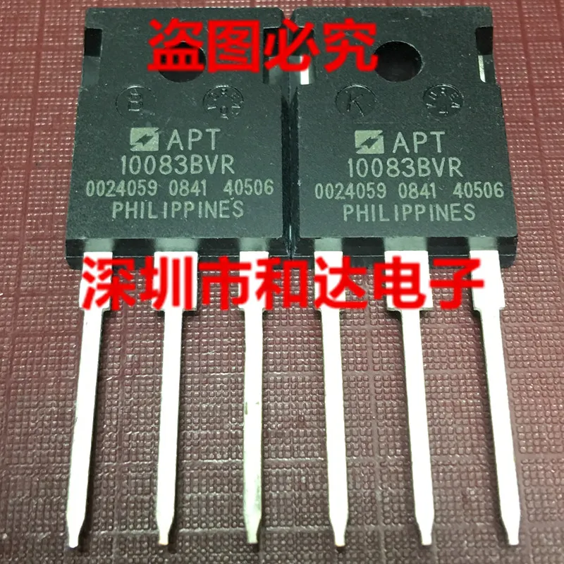 (5 Pieces) APT10083BVR 10083BVR TO-247 APT6025BVR 6025BVR 600V 25A APT10M25BVRG APT45GP120B 45GP120B 1200V 100A TO-247
(5 Pieces) APT10083BVR 10083BVR TO-247 APT6025BVR 6025BVR 600V 25A APT10M25BVRG APT45GP120B 45GP120B 1200V 100A TO-247