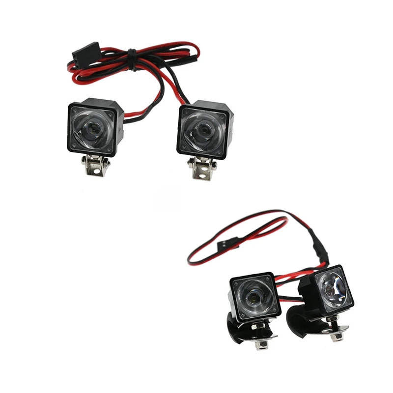 RC Car LED Lights Headlights Spotlight for 1/10 RC Crawler Axial Traxxas TRX4 TRX6 SCX10 90046 Wraith RR10 MST Redcat
RC Car LED Lights Headlights Spotlight for 1/10 RC Crawler Axial Traxxas TRX4 TRX6 SCX10 90046 Wraith RR10 MST Redcat