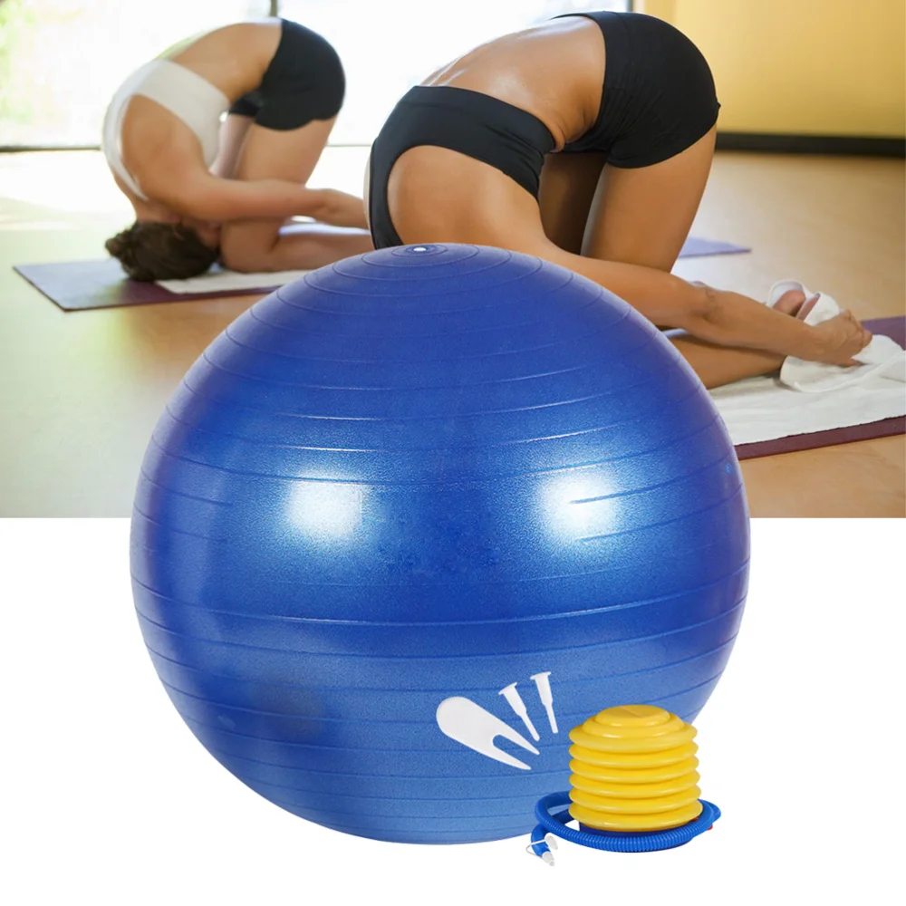 75cm Professional Exercise Anti Burst Stability and Yoga for Fitness Balance Gym Workouts Pump Included (Dark Blue)
75cm Professional Exercise Anti Burst Stability and Yoga for Fitness Balance Gym Workouts Pump Included (Dark Blue)