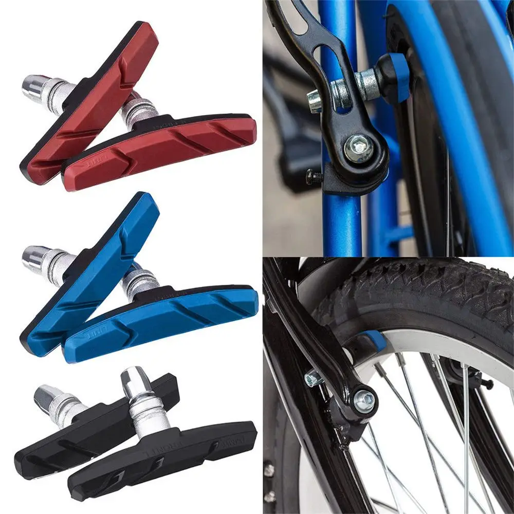 Hot Sale 1 Pair Mountain Bike BMX V Brake Blocks Bicycle Break Pad Shoes 3 Colours Brake blocks Accessories High Quality
Hot Sale 1 Pair Mountain Bike BMX V Brake Blocks Bicycle Break Pad Shoes 3 Colours Brake blocks Accessories High Quality